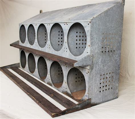 metal nesting boxes|galvanized metal chicken nesting boxes.